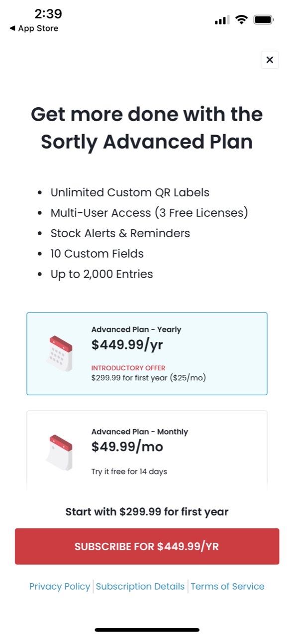 Sortly: Inventory Simplified