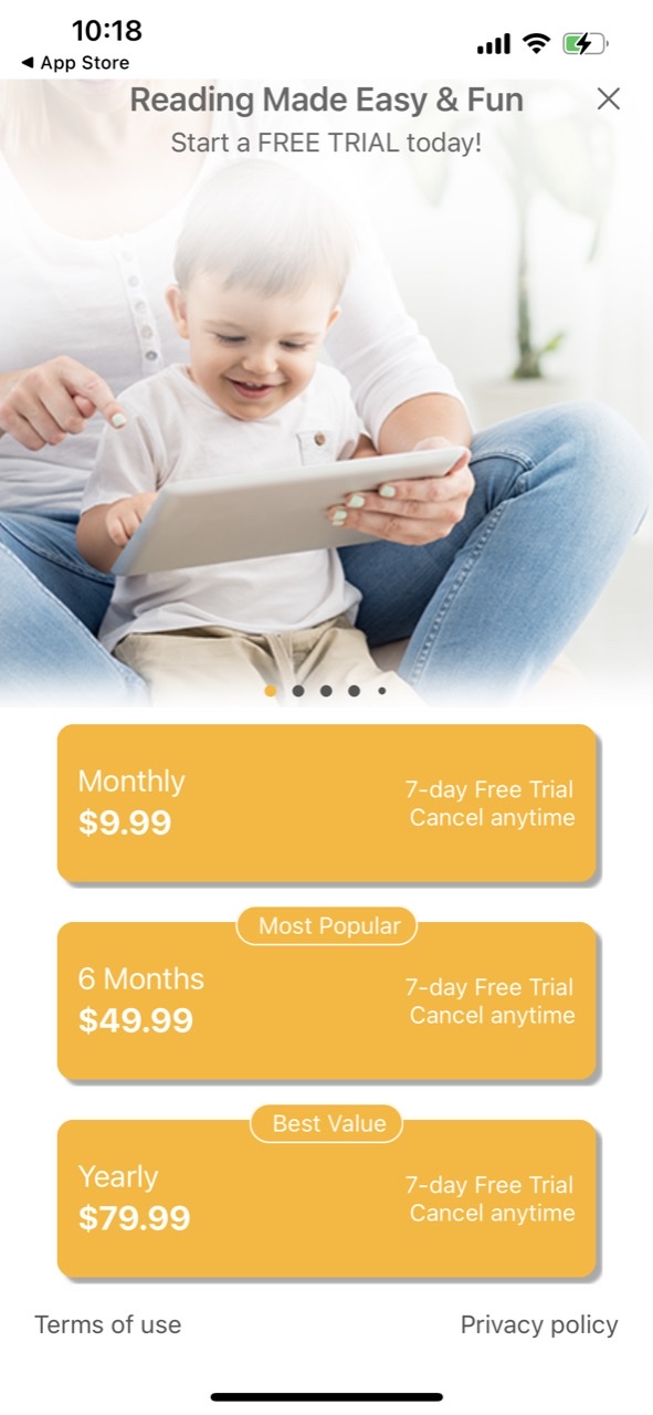 Reading App for Kids with Math