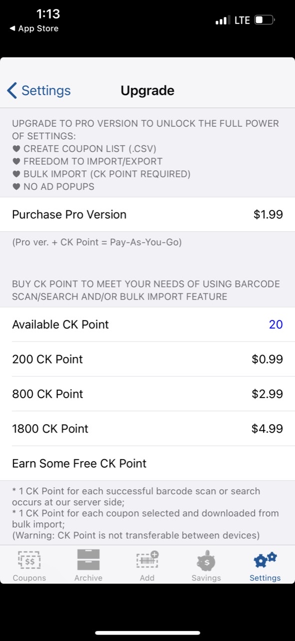 Coupon Keeper 2 Lite