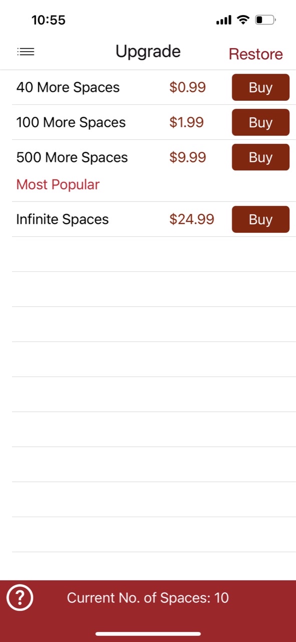 Wine Cellar Database