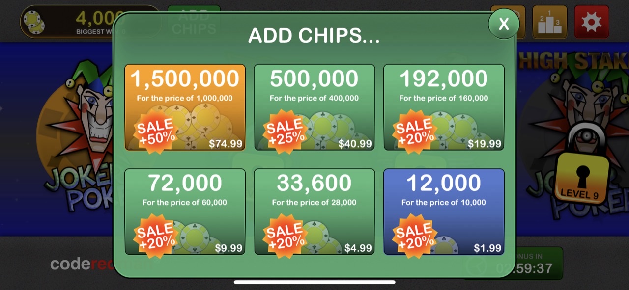 Video Poker Jackpot!