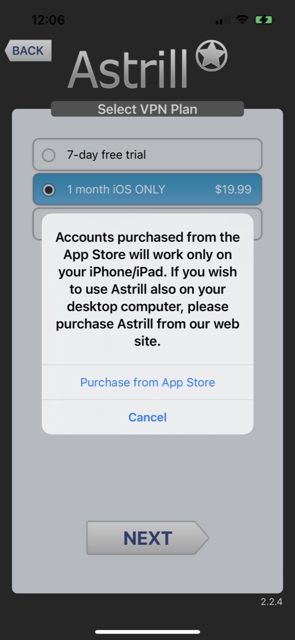 Astrill VPN Client