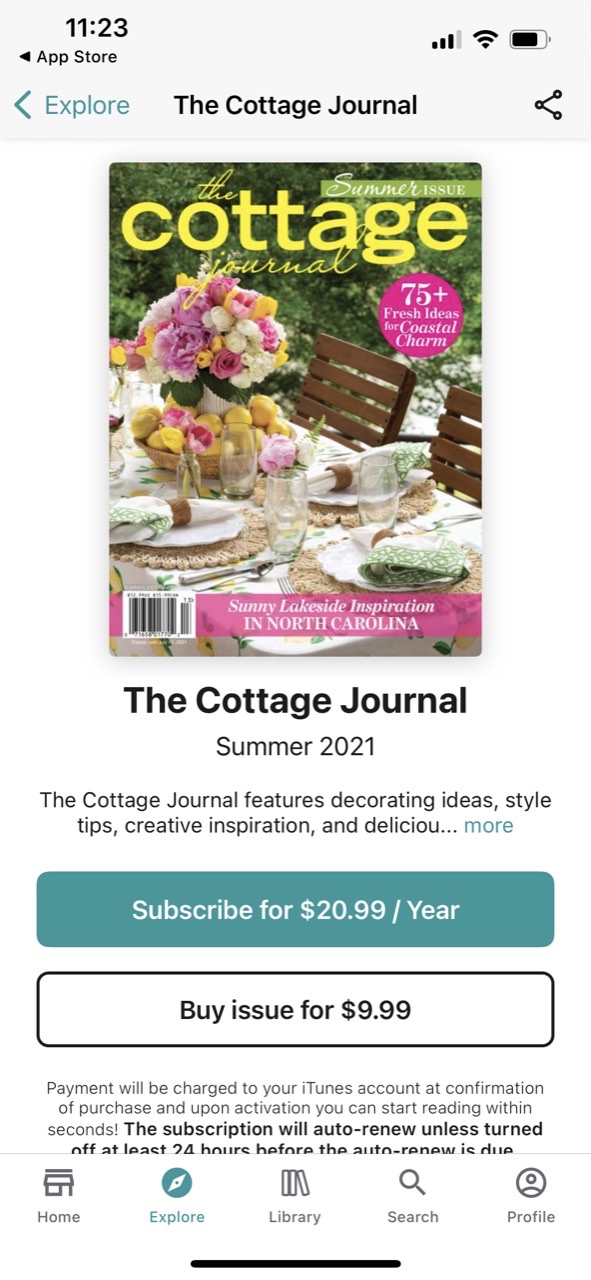 The Cottage Journal