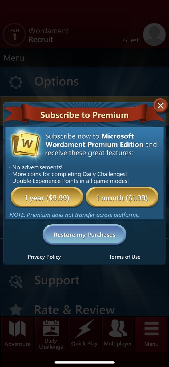 Microsoft Wordament