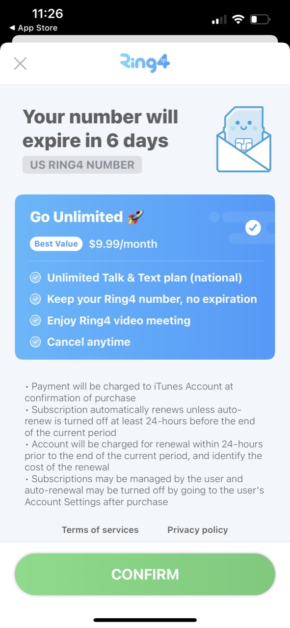 Ring4 - Second Phone Number
