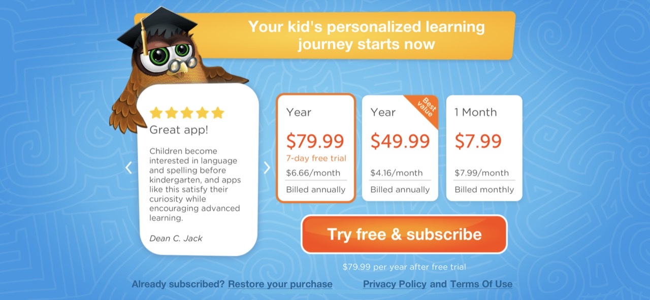 Kindergarten Math & Reading
