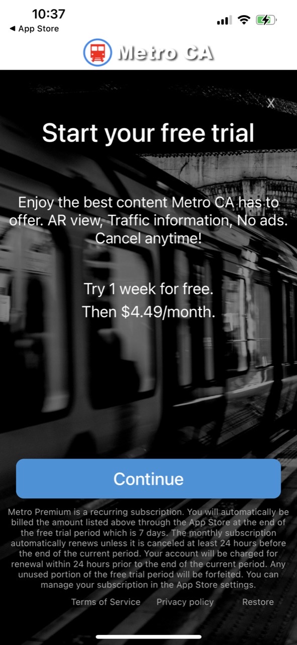 Metro CA - Montreal, Vancouver