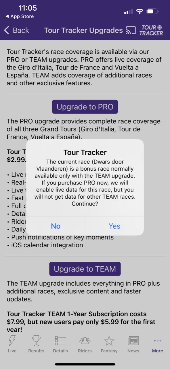 Tour Tracker Grand Tours