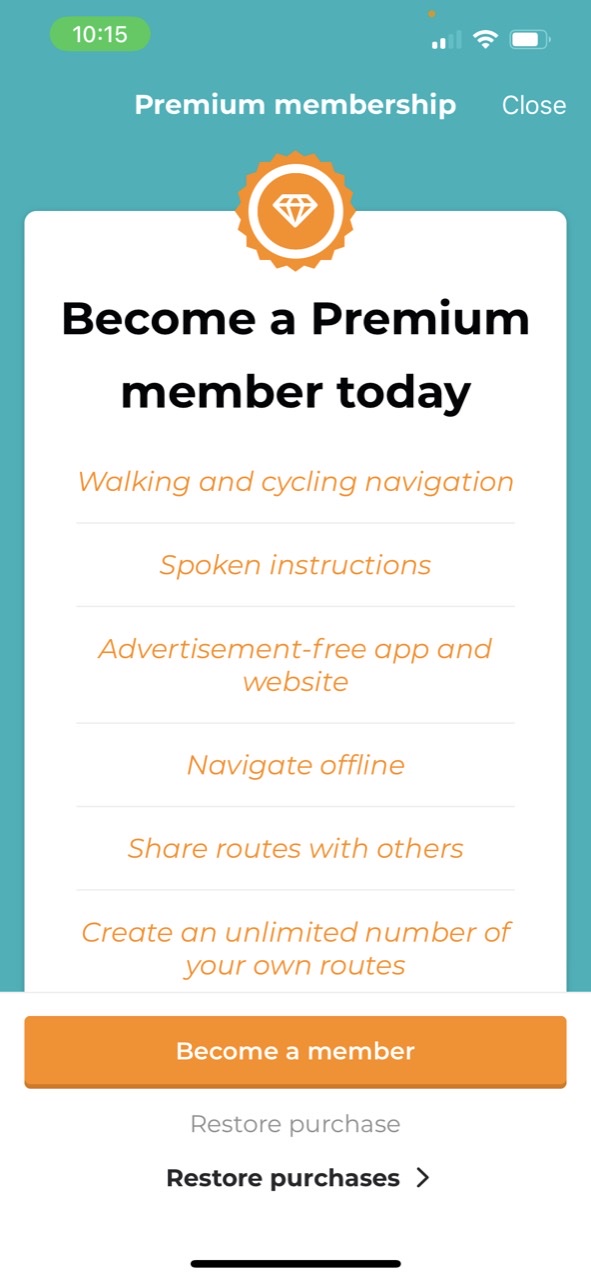 Routiq, Outdoor routes