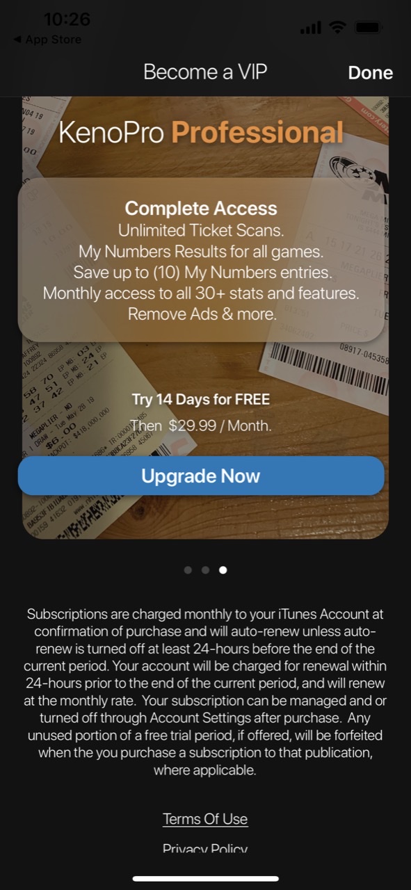 Keno Pro: Scan Lottery Tickets