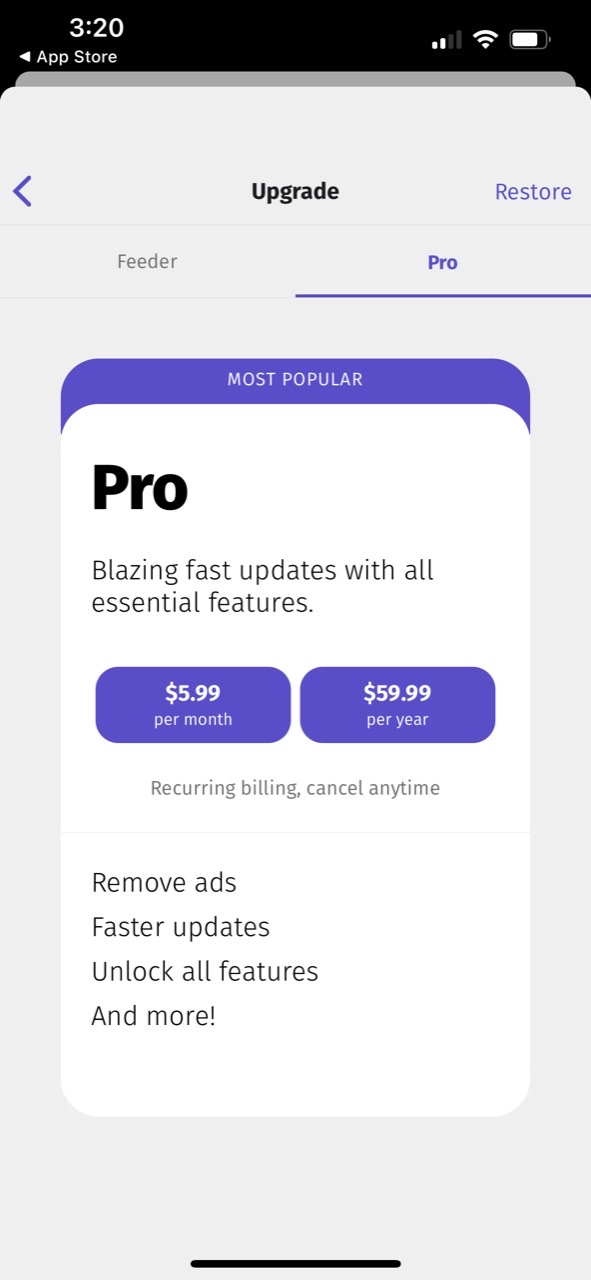 feeder.co - RSS Feed Reader