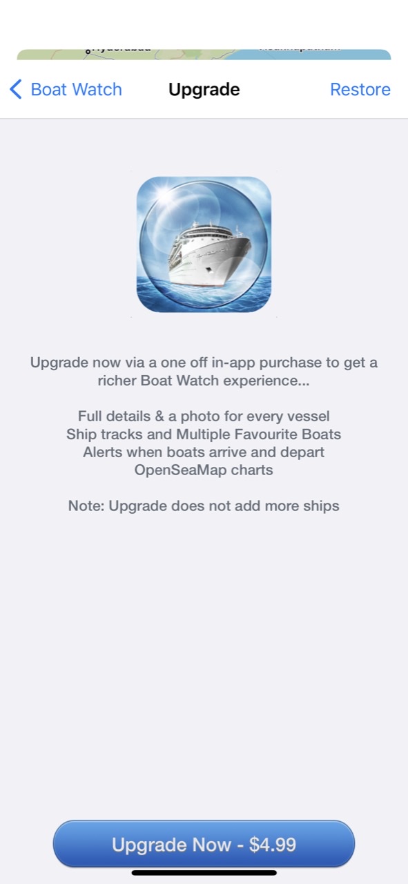 Boat Watch - Ship Tracking