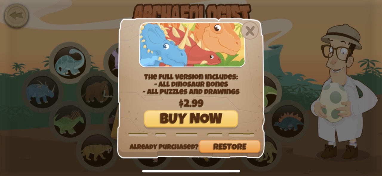 Archaeologist: Jurassic Games