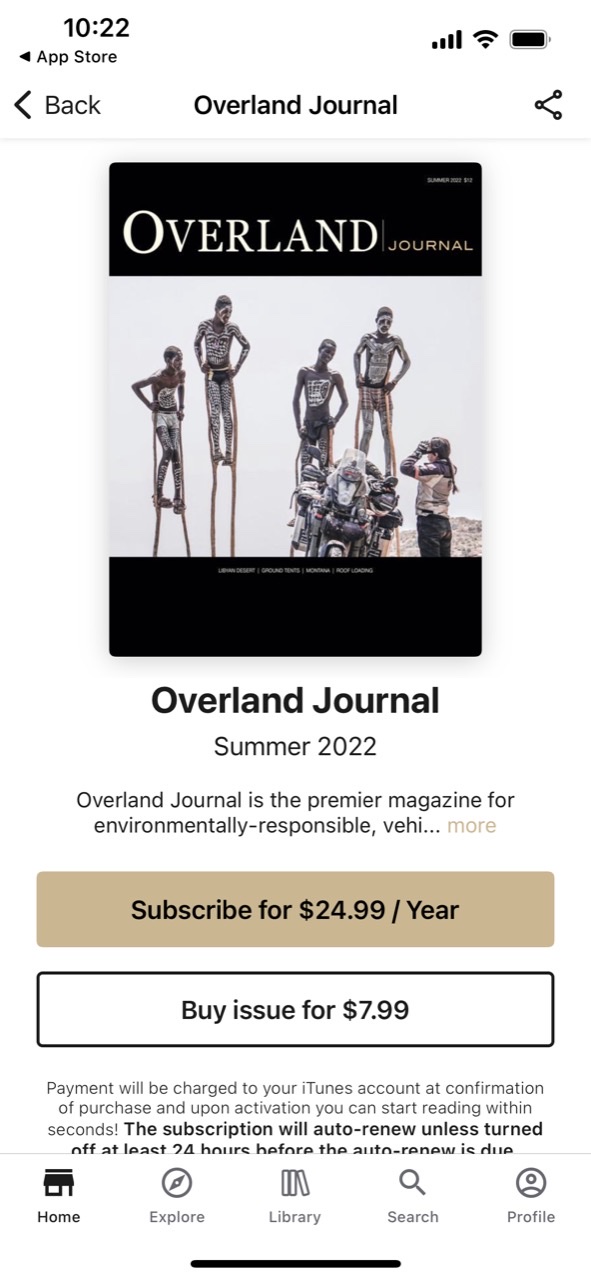 Overland Journal