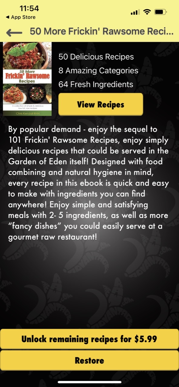 The Raw Advantage Raw Recipes