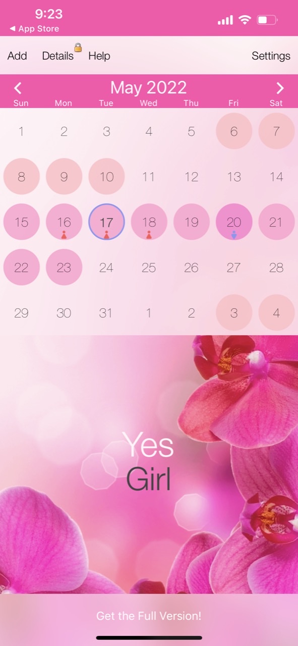 Menstrual Cycle Tracker