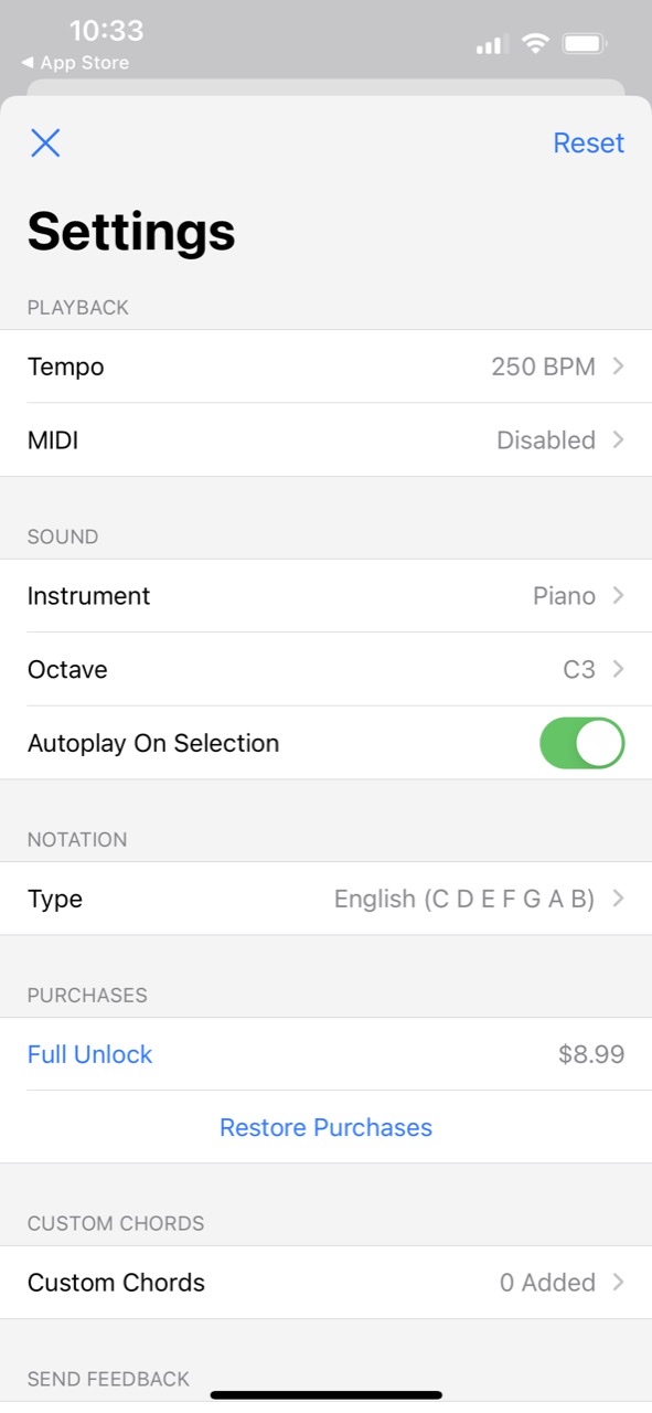 Piano Chords and Scales