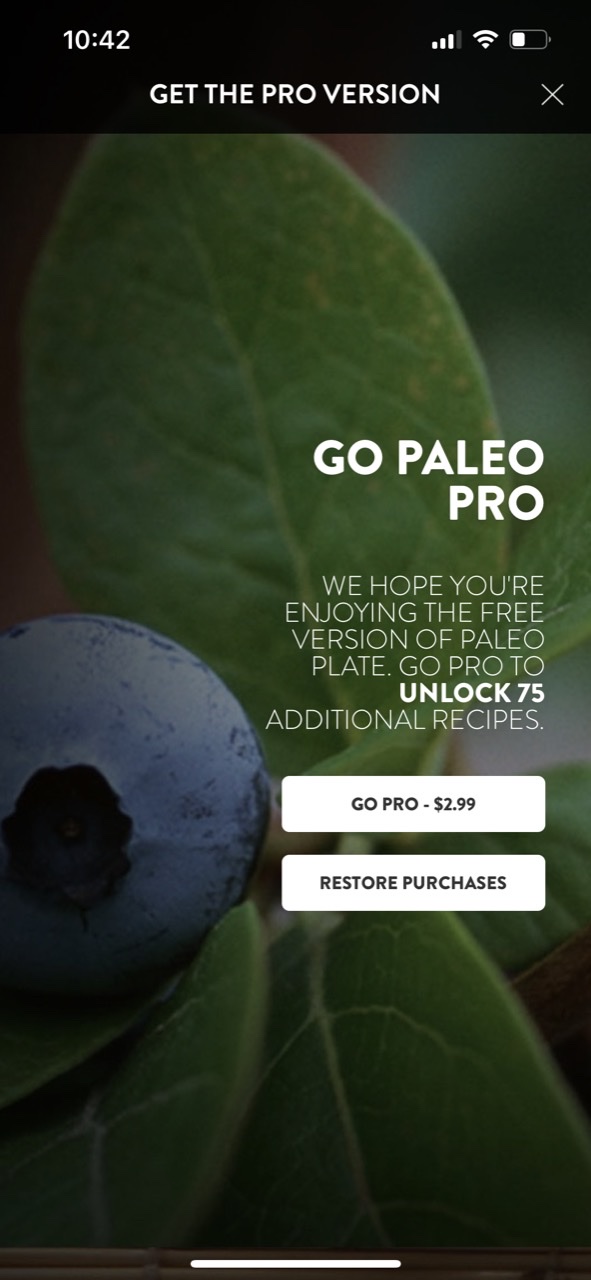 Paleo Plate