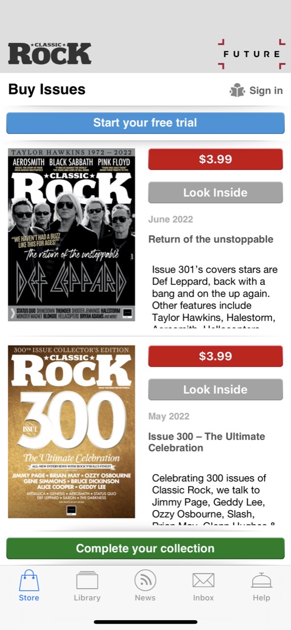 Classic Rock Magazine
