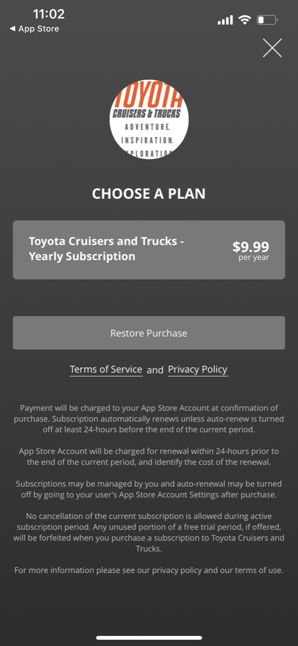 Toyota Cruisers & Trucks