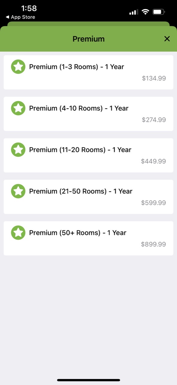 BedBooking booking calendar