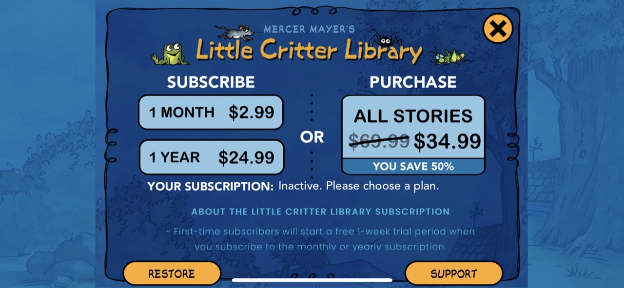 Little Critter Library