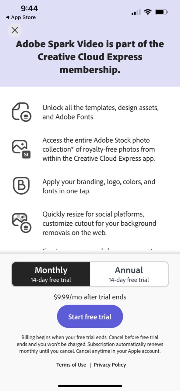 Adobe Spark Video