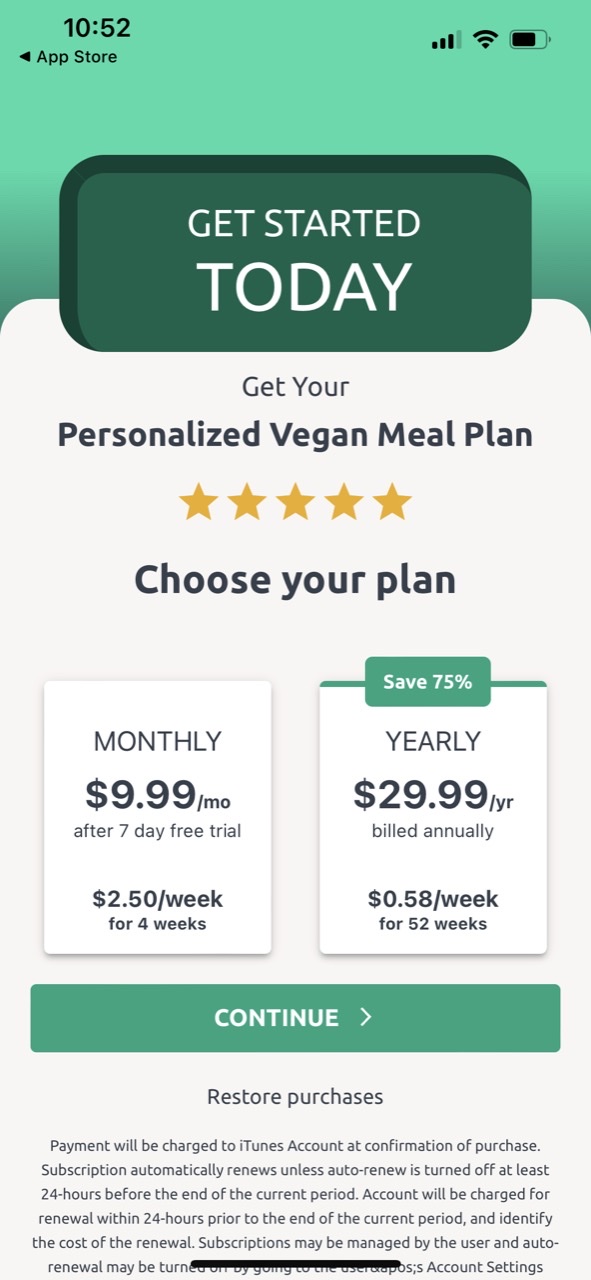 Vegan Meal Plan & Food Recipes