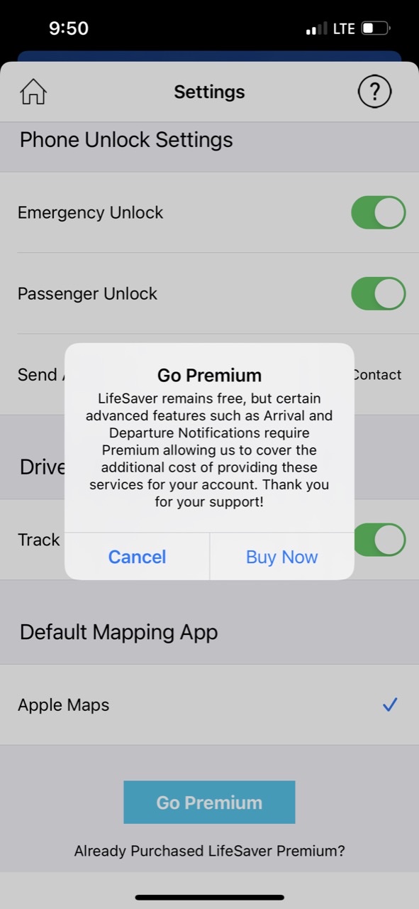 LifeSaver - Distracted Driving
