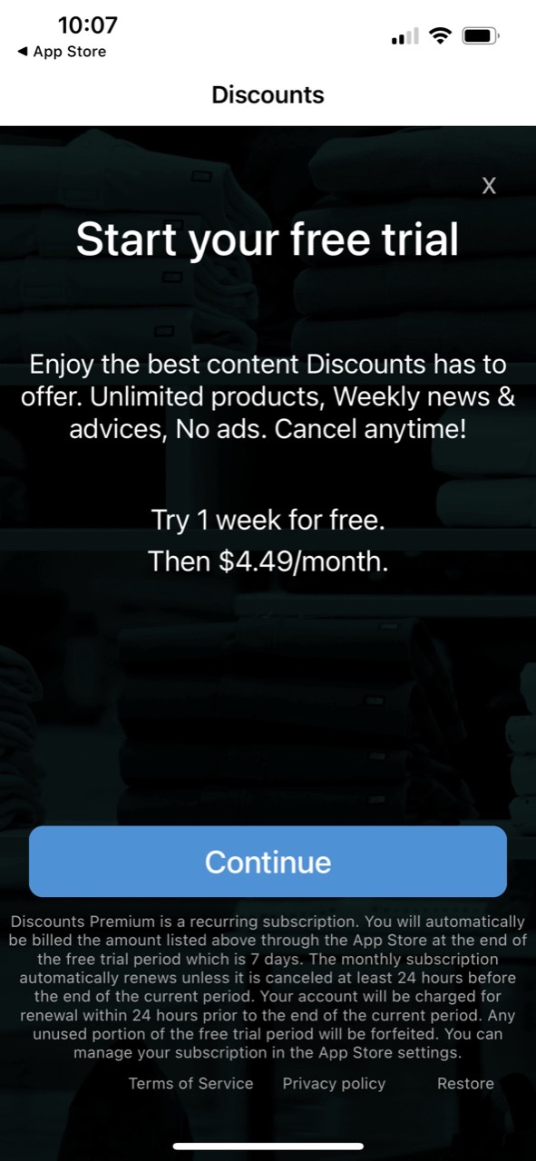 Discounts & Sales calculator