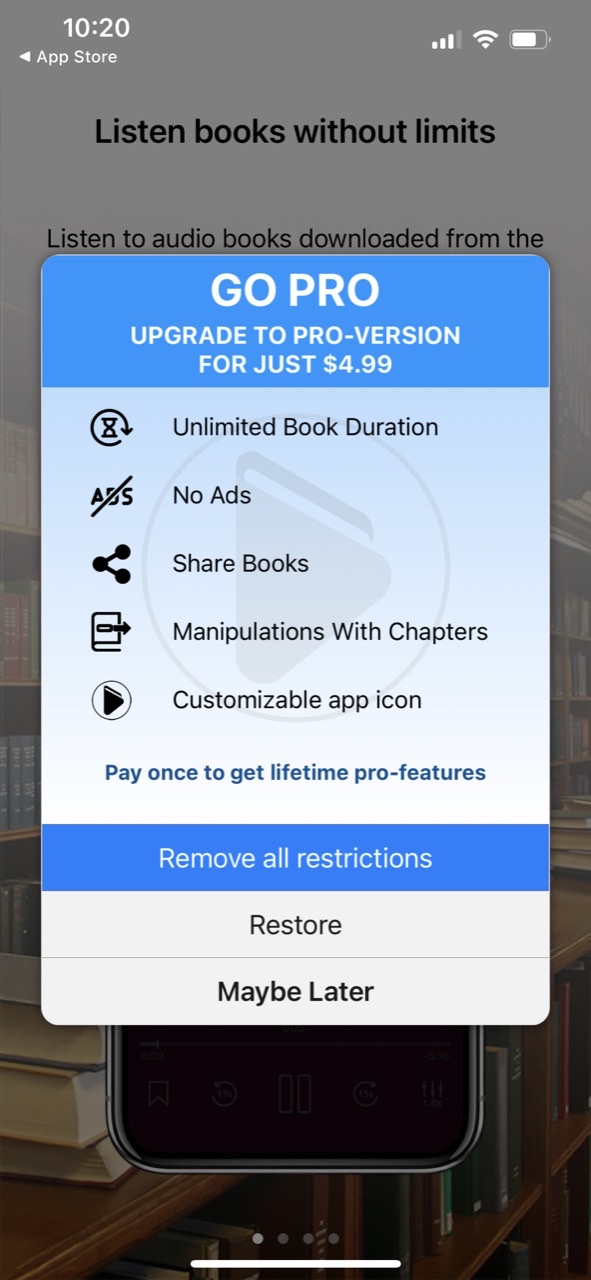 MP3 Audiobook Player