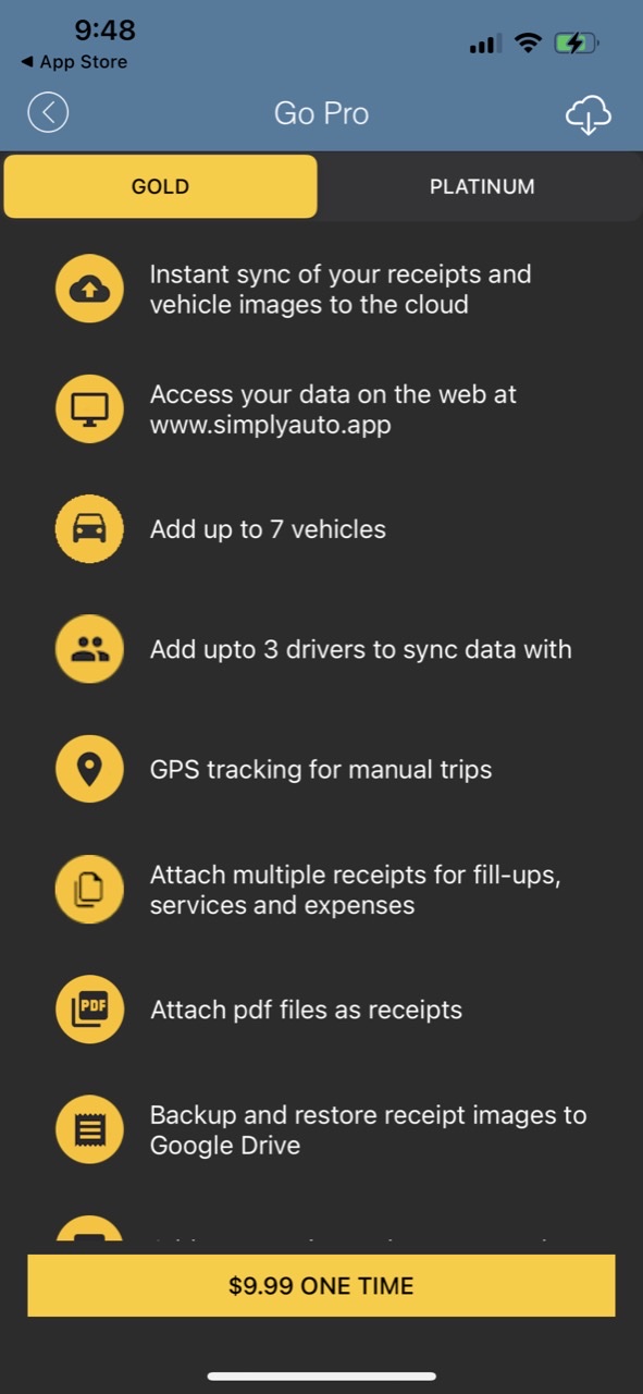 Simply Auto: Mileage Tracker