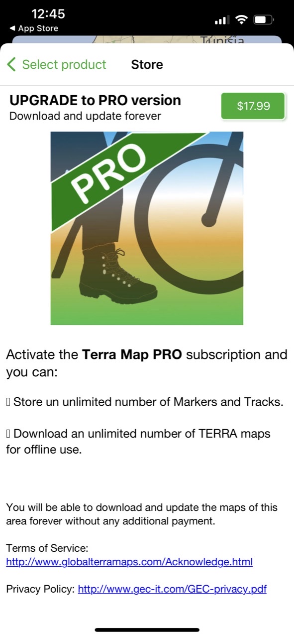 Terra Map - Trail Explorer