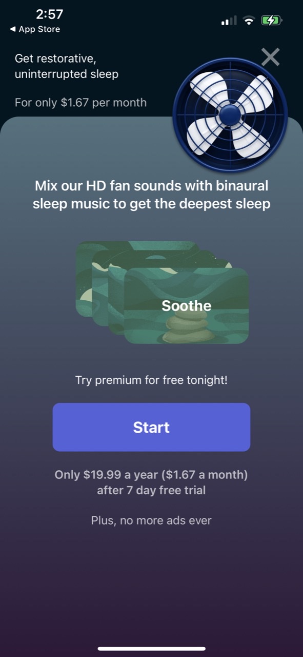 Bedtime Fan: White Noise Baby