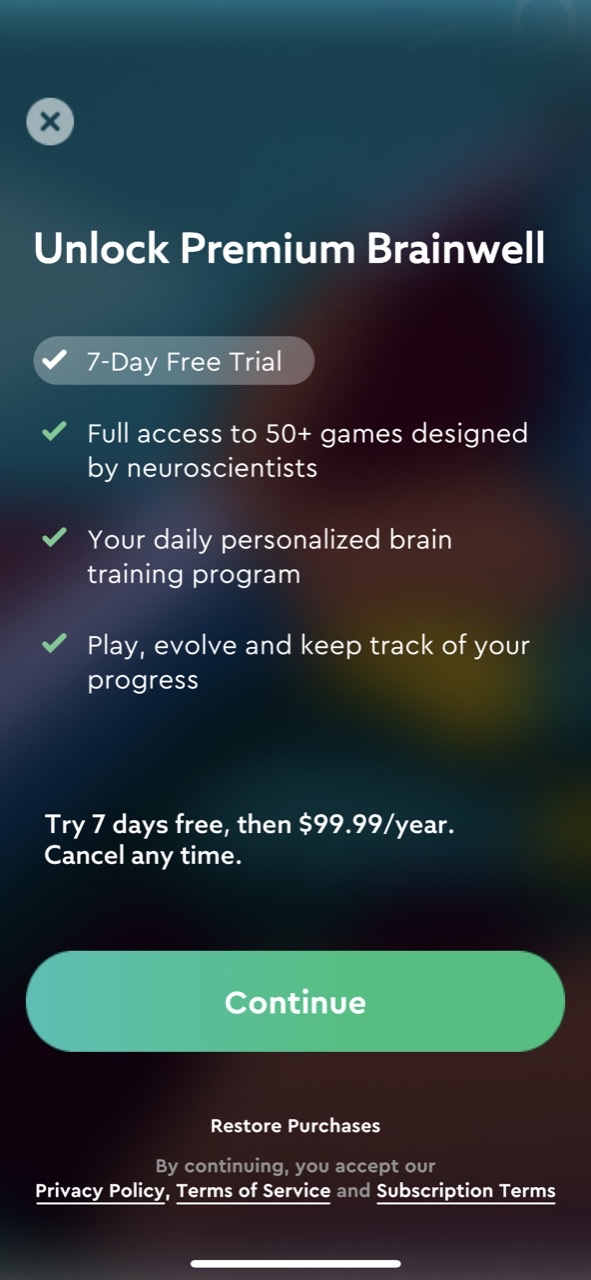 Brainwell Brain Training Games