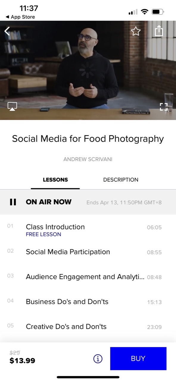 CreativeLive: online classes