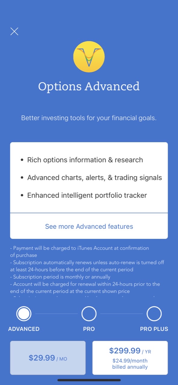Options : Stock Option Center