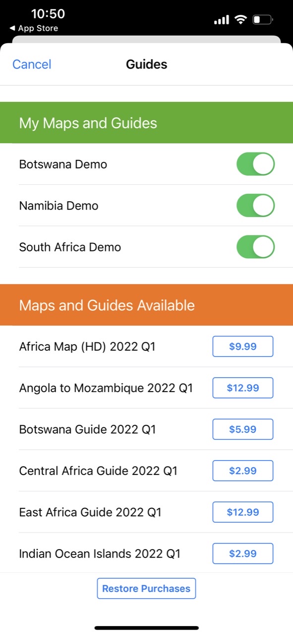 Tracks4Africa Guide