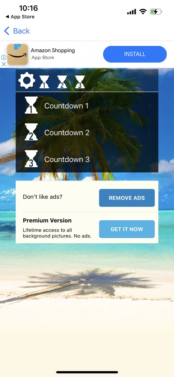 Vacation Countdown App