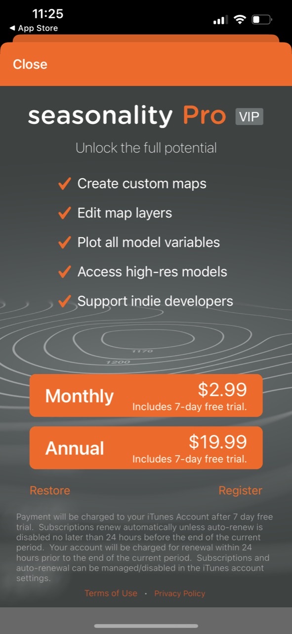 Seasonality Pro