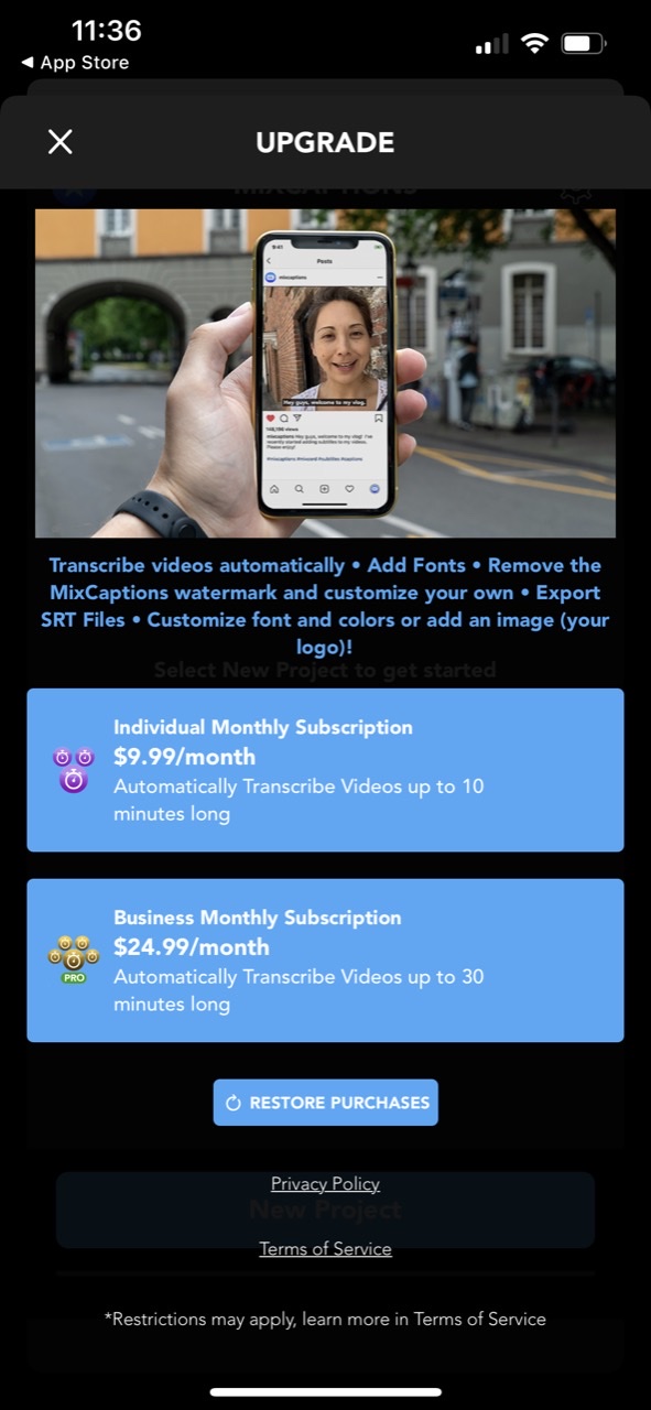 MixCaptions: Video Captions
