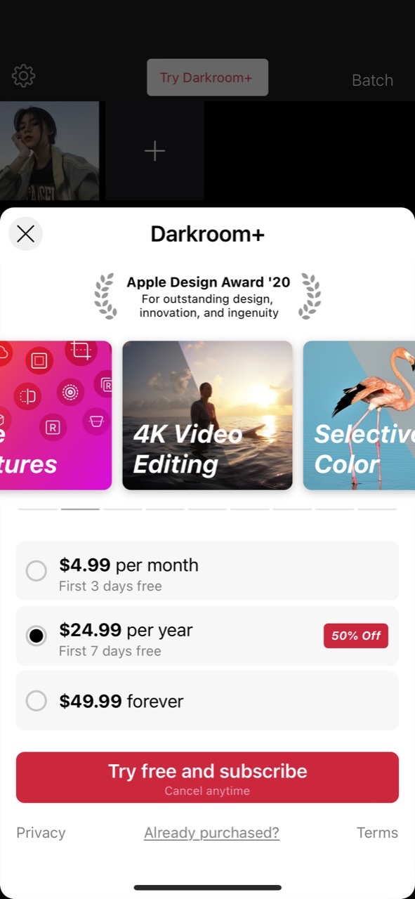 Darkroom: Photo & Video Editor