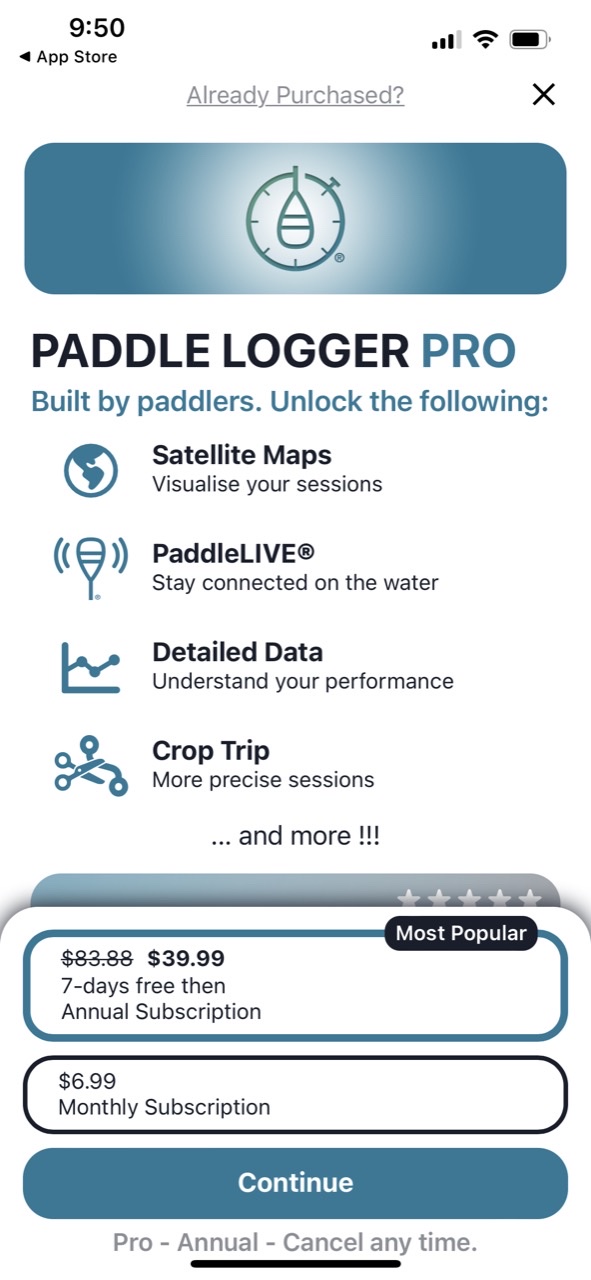 Paddle Logger: SUP Canoe Kayak