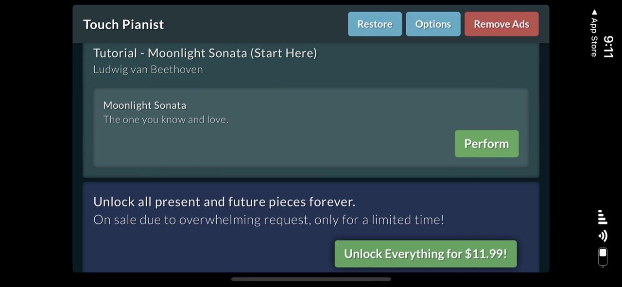 Touch Pianist - Tap in Rhythm and Perform Your Favourite Music