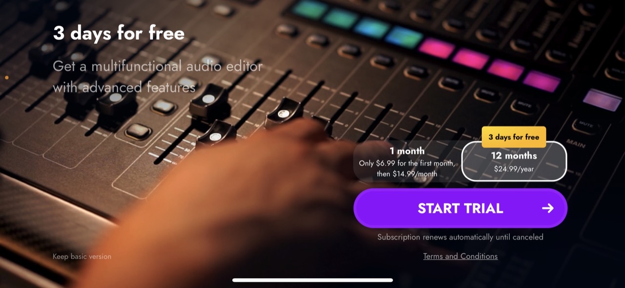 Audio Editor Tool: Edit Music