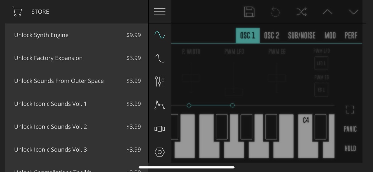 DRC - Polyphonic Synthesizer