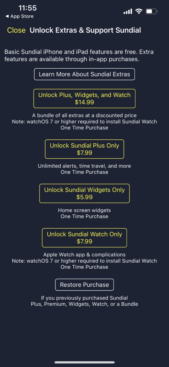 Sundial Solar & Lunar Time