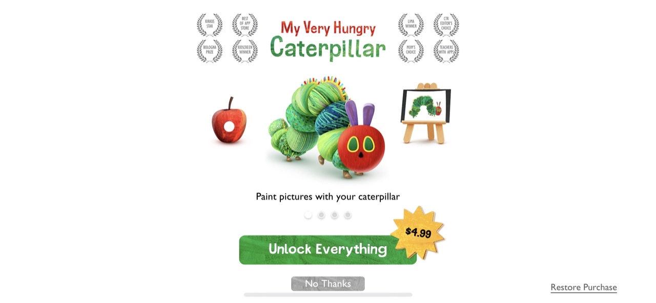 My Very Hungry Caterpillar