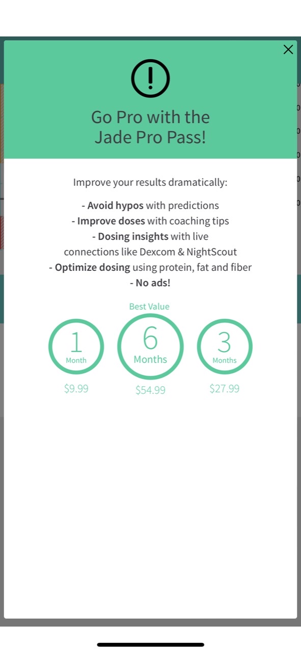 Jade Insulin Dose Calc