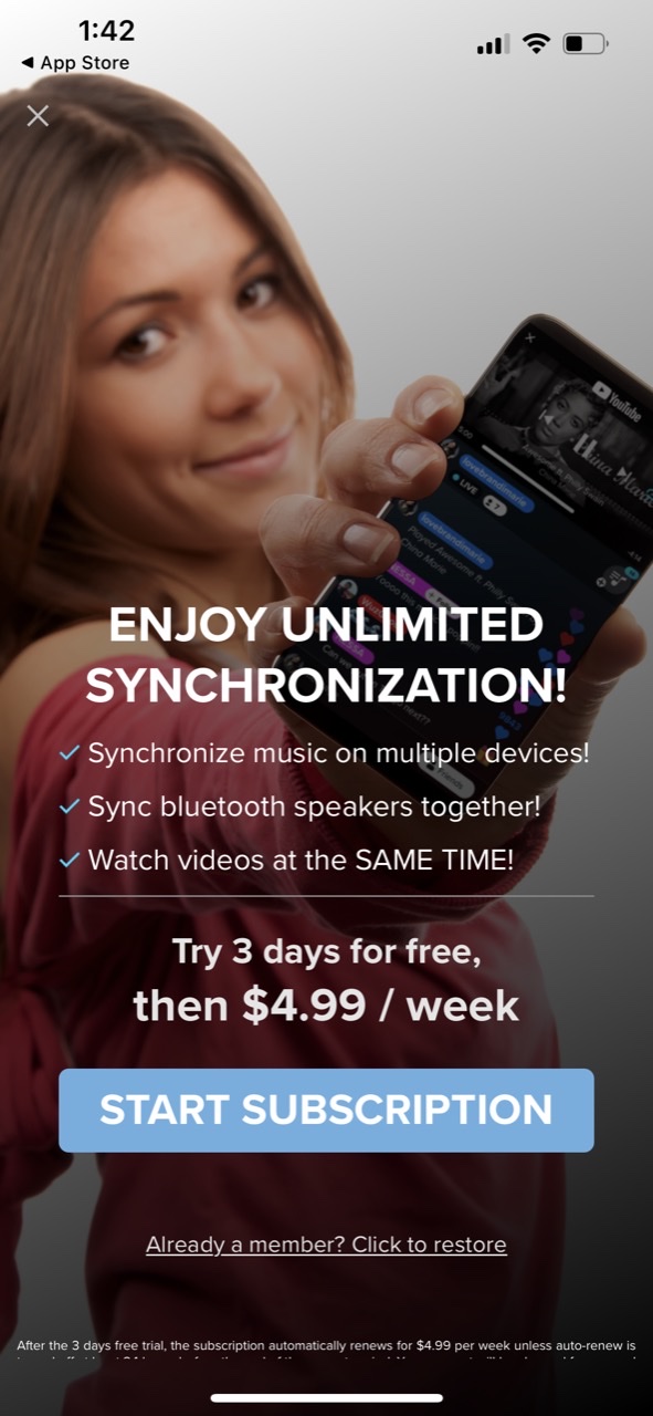 AmpMe – Speaker & Music Sync
